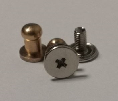 Изображение Кнопка кобурная (латунь) - 5 мм